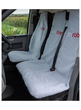 Dryrobe Waterproof Fluffy Car Seat Cover Grey