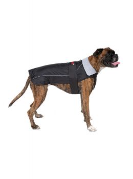 Dryrobe Dog Waterproof Dog Coat Black Grey