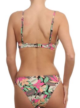 Roxy Beach Classics Wrap Bikini Top Palm Song