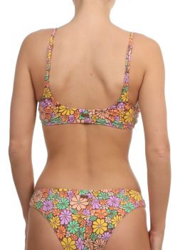 Roxy All About Sol Bralette Bikini Root Beer