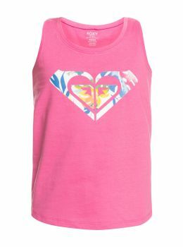 Roxy Girls There Is Life Tank Pink Guava