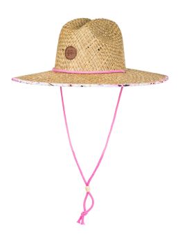 Roxy Pina To My Colada Straw Hat Tropical