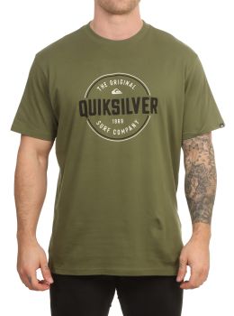 Quiksilver Circle Up Tee Four Leaf Clover