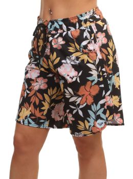 Roxy New 9 Inch Printed Boardshorts Anthracite