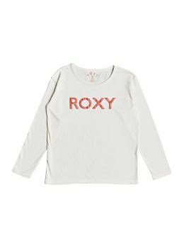 Roxy Girls In The Sun Long Sleeve Top White