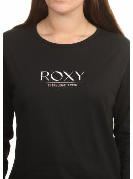 Roxy Magic White Long Sleeve Top Anthracite