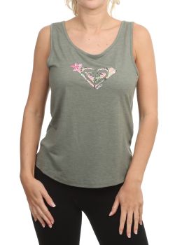 Roxy Losing My Mind Tank Agave Green