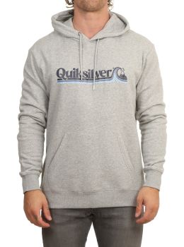 Quiksilver All Lined Up Hoodie Athletic Heather