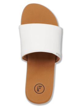 FoamLife Seales Slide Sandals Latte Brown