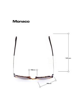 Bloc Monaco Sunglasses Matt Black Grey Flash