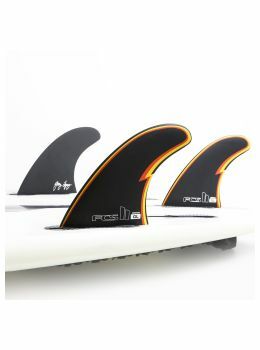 FCS 2 Gerry Lopez PC Medium Black Tri Surfboard Fins