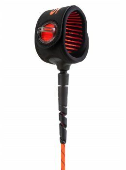 FCS Freedom Helix 7Ft Surfboard Leash Red/Black