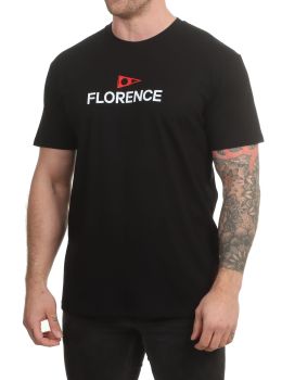 Florence Marine X Logo Tee Black