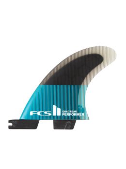 FCS 2 Performer PC Medium Quad Rear Surfboard Fins