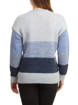 Ripcurl Anita Striped Sweater Blue Yonder