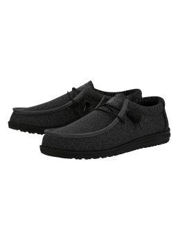 Hey Dude Wally Sox Shoes Total Black