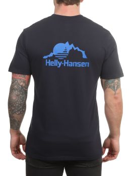Helly Hansen Nord Graphic Tee Navy