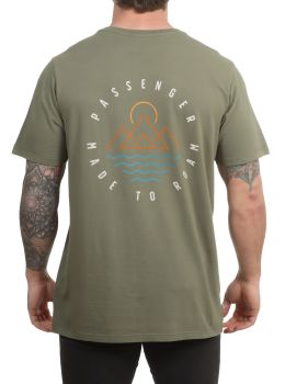 Passenger Escapism Recycled Tee Dusty Olive