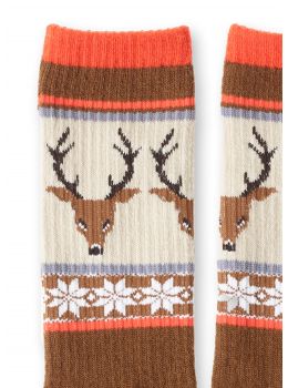 Kavu Moonwalk Socks Oh Deer