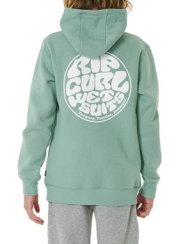 Ripcurl Boys Wetsuit Icon Hoodie Green