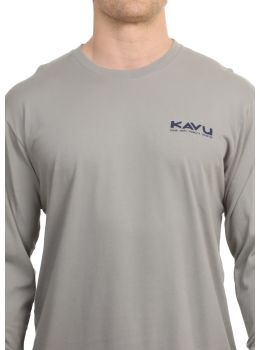 Kavu Daily Dose Long Sleeve Top Ultimate Grey