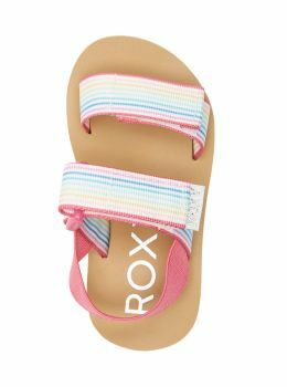 Roxy Infant Girls TW Cage Sandals White Pink