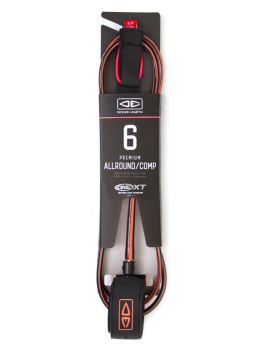 Ocean & Earth Pro Allround One-XT Leash 6ft Coral