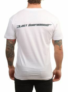 Lost Surfboards Tee White