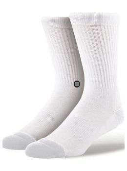 Stance Icon Staple Socks White/Black