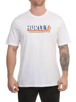 Hurley EVD Shadow Blinds Tee White
