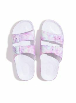 Moses Slider Sandals Pink Multi