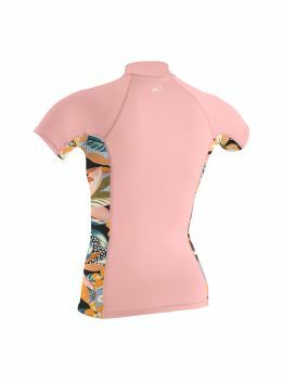 ONeill Girls Premium Skins Turtleneck Rash Vest Pink
