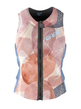 ONeill Ladies Slasher Comp Impact Wakeboard Vest Dusty Pink
