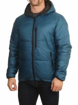 Outerknown Hooded Puffer Jacket Pitch Black