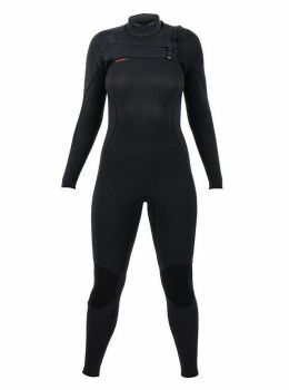 ONeill Womens Hyperfreak 5/4+ FZ Wetsuit Black