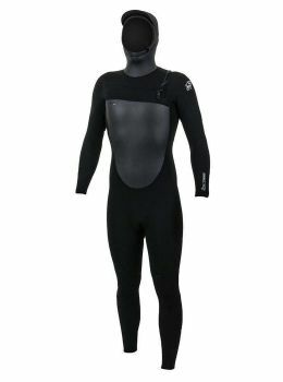 ONeill Epic 6/5/4 FZ Hooded Wetsuit Black