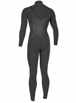 ONeill Ladies Ninja 4/3 Chest Zip Wetsuit Black