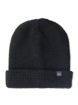 Outerknown OK Knit Beanie Pitch Black