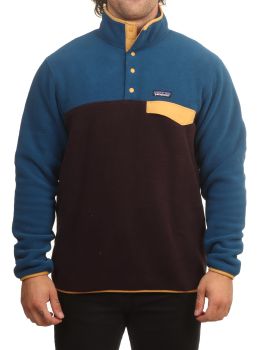 Patagonia Lw Synch Snap T Pullover Obsidian
