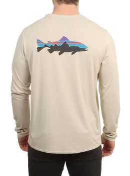 Patagonia Cap Cool Daily Long Sleeve Pumice