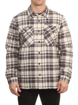 Patagonia Insulated Fjord Flannel Shirt Ice Cap