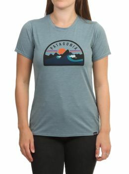 Patagonia Cap Cool Daily Graphic Tee Plume Grey