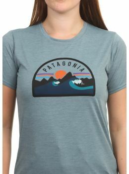 Patagonia Cap Cool Daily Graphic Tee Plume Grey