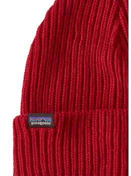 Patagonia Fishermans Rolled Beanie Touring Red