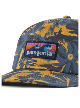 Patagonia Boardshort Label Funfarer Cap Blue