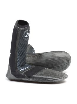 Wetty Pro Series 3MM Round Toe Wetsuit Boots Carbon