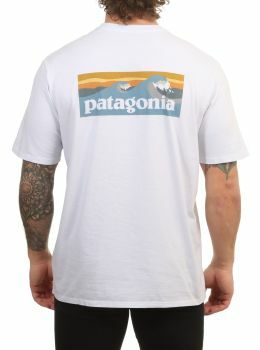 Patagonia Boardshort Logo Pocket Tee White