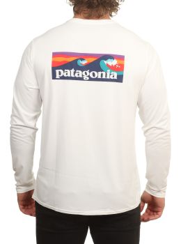 Patagonia Cap Cool Daily Long Sleeve White