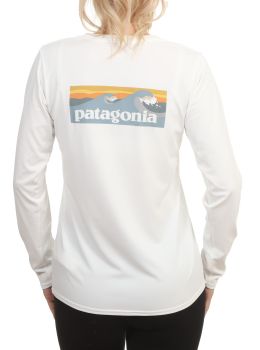 Patagonia Cap Cool Daily Long Sleeve White