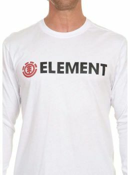 Element Blazin Long Sleeve Top Optic White